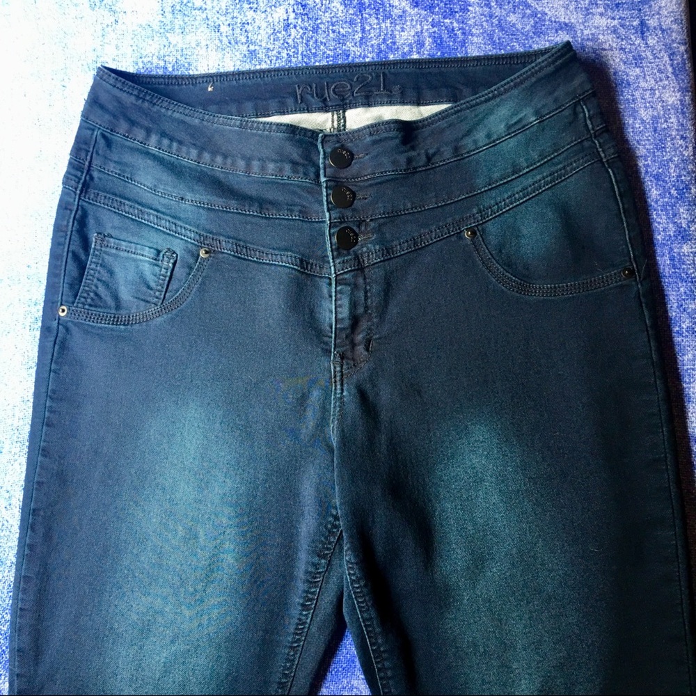 LAST ONE rue 21  high waisted skinny jean - Picture 5 of 8